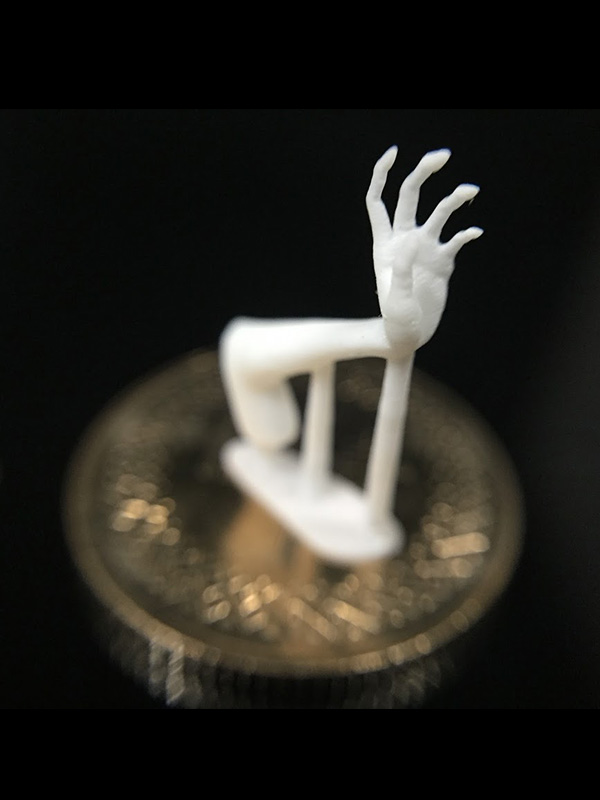 SLA 3D列印手模型