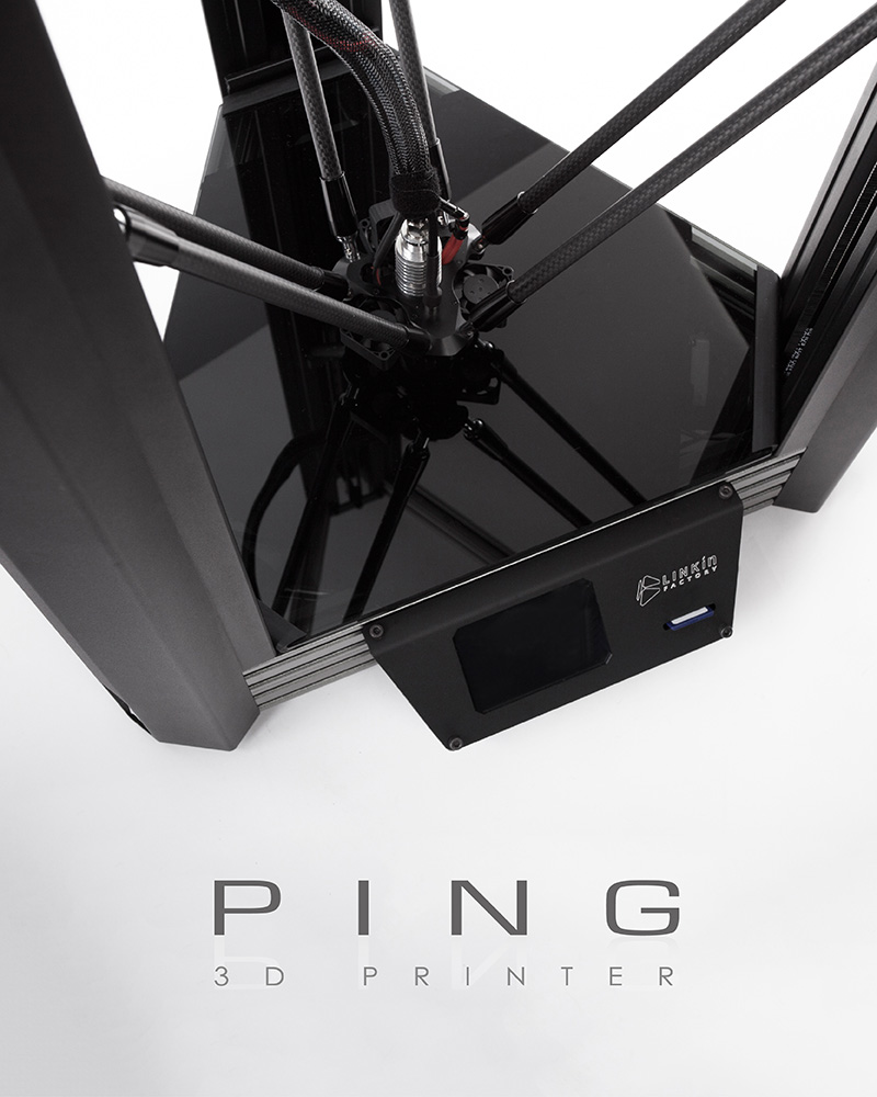 PING 3D Printer front page