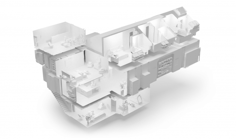 matterport pro2 3D camera 娃娃屋模式