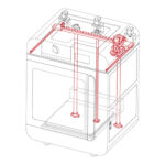 FreeDMake PLUS 3DPrinter Precision Frame