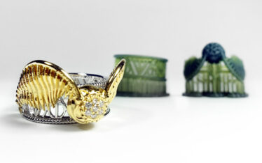 魁地奇 金探子 3D列印 客製化戒指
