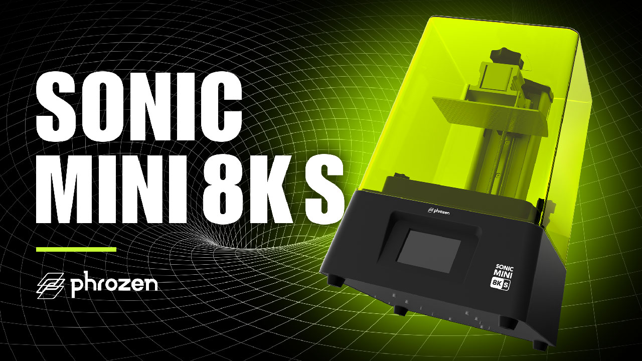 Phrozen Sonic Mini 8K S LCD光固化3D列印機